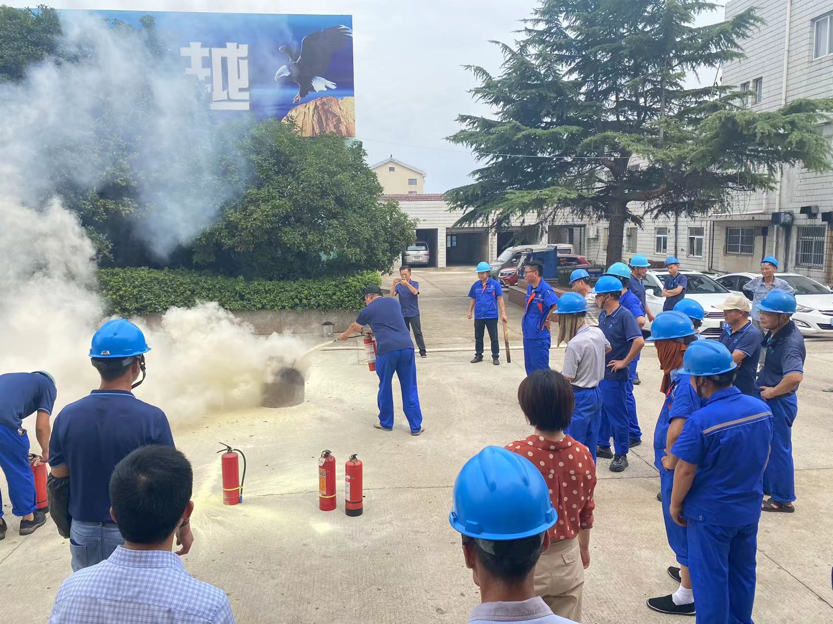 江苏隆达消防演练