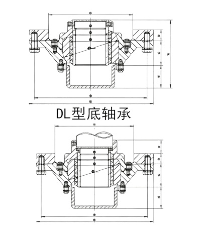 辅助支撑——DL、MDL型底轴承